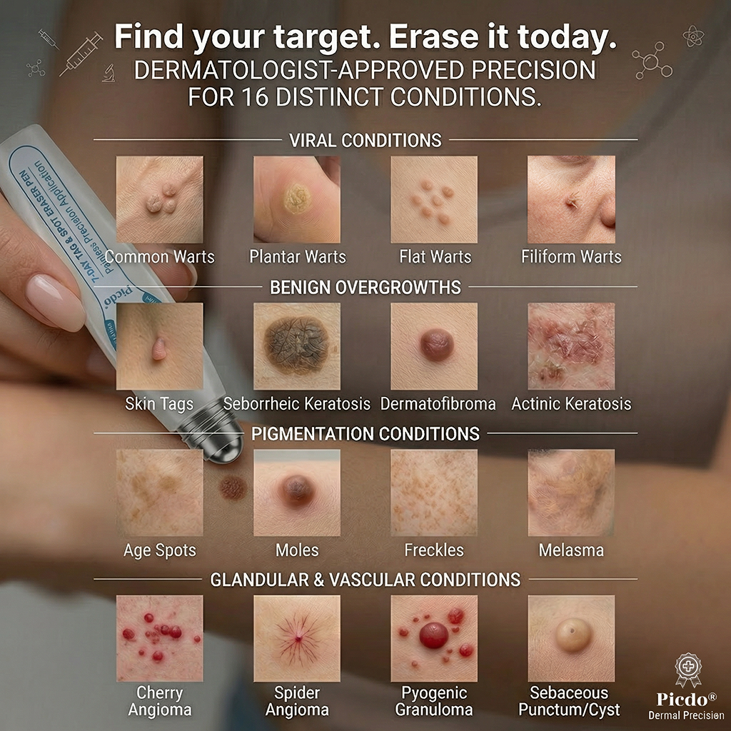 🥝𝟕-𝐃𝒂𝐲 𝐒𝒌𝐢𝐧 𝐓𝒂𝐠 & 𝐒𝐩𝒐𝐭 𝐄𝐫𝒂𝐬𝒆𝐫 - Painless & Scar-Free Advanced Imperfection Remova𝗜 Ro𝗜𝗜erba𝗜𝗜 Pen